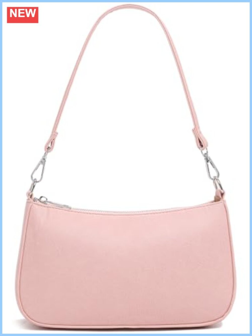 PU Leather Hobo Crossbody Bag Multi Pocket Shoulder Purse Purse for Women